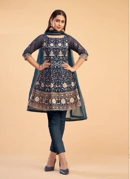 Alizeh Gul Bahaar 2 Georgette Festive Wear Heavy Embroidery Salwar Suits Collection Catalog